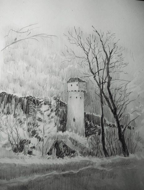 200. 2010. matita. semione il castello v.blenio